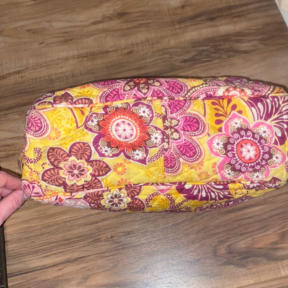 Vera Bradley Reversible Tote in Bali Gold. - Picture 12 of 12